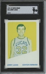 1972 Topps #15 jerry Lucas 9 card progressive proof.